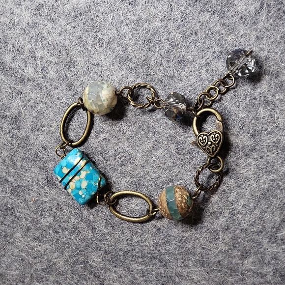 Turquoise Howlett bracelet - Picture 1 of 5